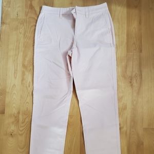 NWOT. J. Crew Pink Boyfriend Style Chinos.